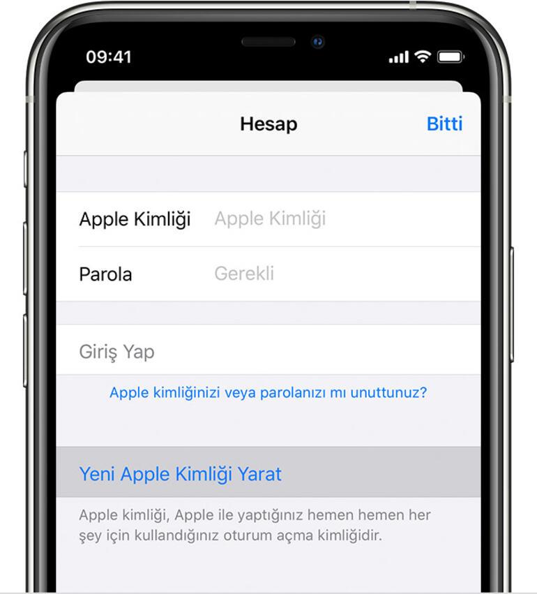 Apple Kimliği ve iCloud Hesabı Oluşturma: Yeni Apple Kimliği ve iCloud Hesabı Nasıl Oluşturulur