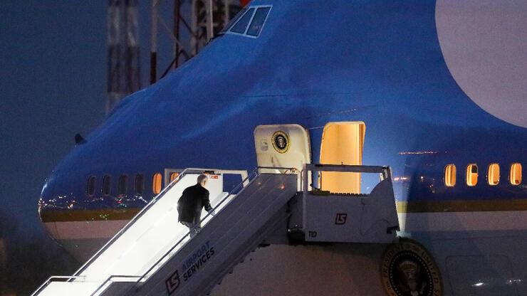 Biden'ın uçak merdivenleri ile imtihanı