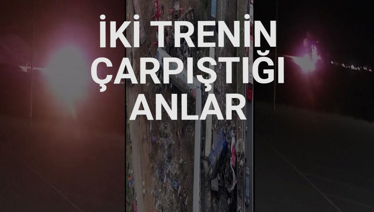 Yunanistan'daki tren faciasının görüntüleri ortaya çıktı