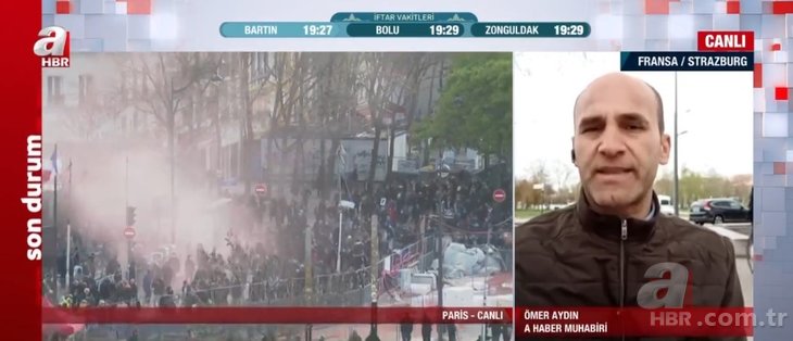 Fransa’da ortalık yangın yeri: Emeklilikte yaş düzenlemesine karşı çıkanlar sokakta! Polisler de isyan etti