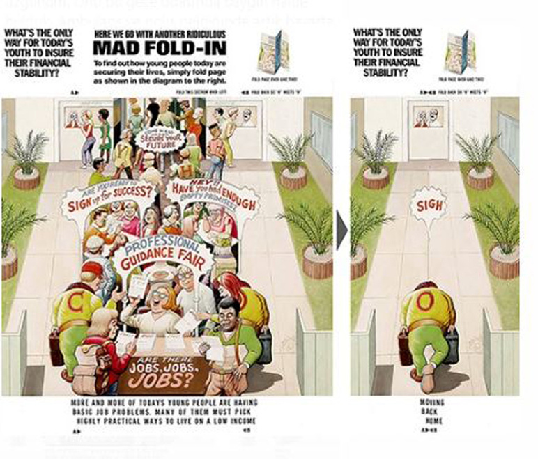 Bir MAD efsanesiydi... Karikatürü katlayan adamı kaybettik - Resim : 1
