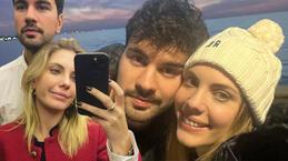 Eda Ece ve Buğrahan Tuncer'den sahil pozu 