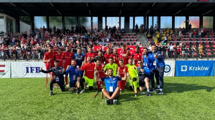 Ampute Futbol A Milli Takımı, Avrupa Şampiyonası'na seri başı olarak katılacak